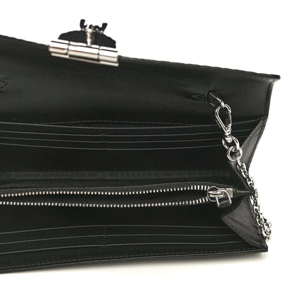 MCM Visetos Large Patricia Wallet On Chain Black 5 of 15