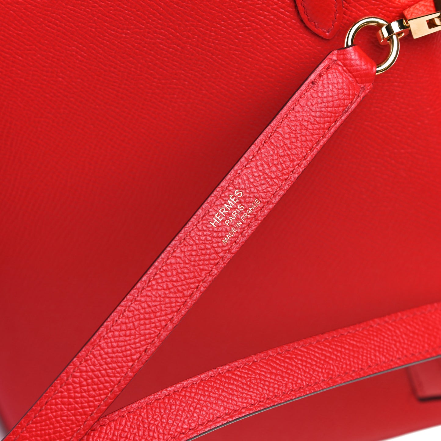 Epsom Kelly Sellier 25 Rouge De Coeur