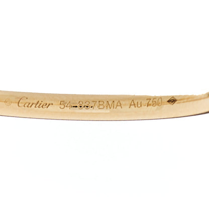Cartier 18K Yellow Gold Small Juste Un Clou Ring 54 7 5 of 6