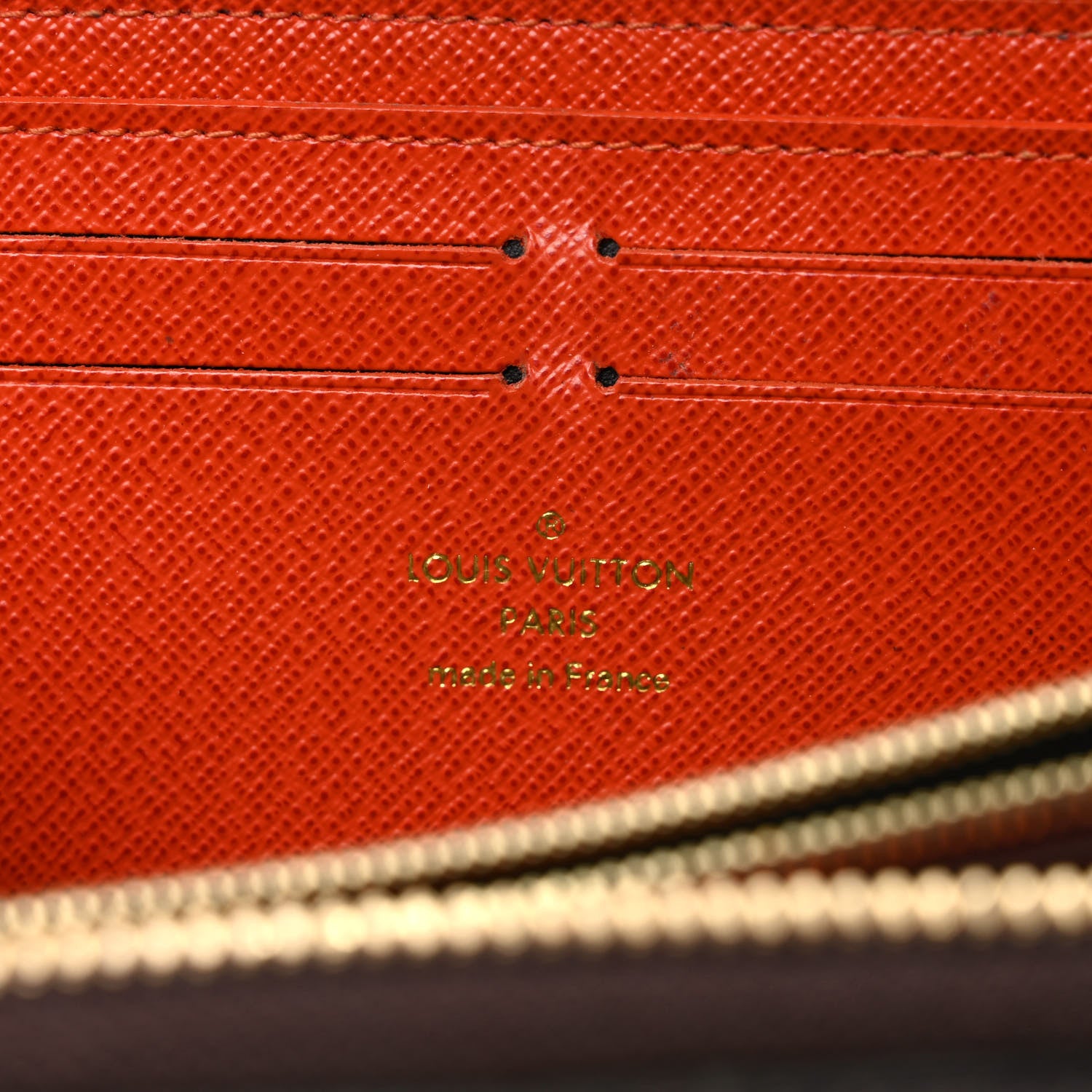 Louis Vuitton Monogram Clemence Wallet Piment 6 of 9