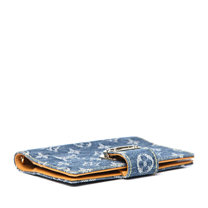 Louis Vuitton Monogram Denim Agenda PM Blue 7 of 7