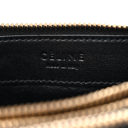 Celine Snakeskin Small Trio Crossbody Bag Black 8 of 15