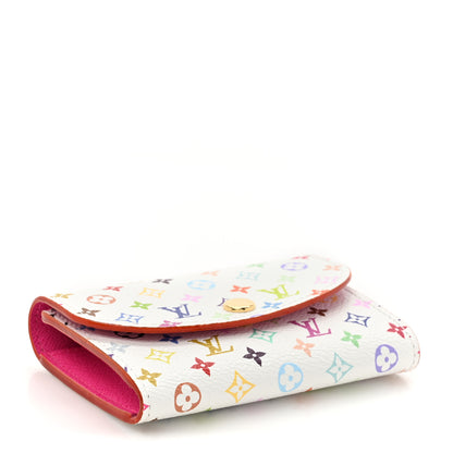 Louis Vuitton LV X TM Monogram Multicolor Rosalie Coin Purse White Kawaii Pink 4 of 8