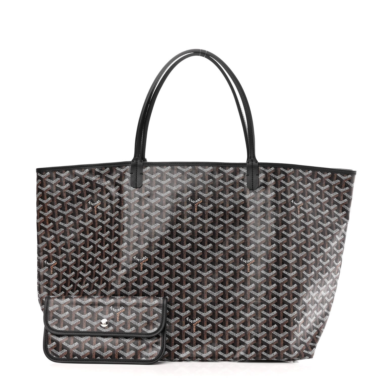 Goyard Goyardine Saint Louis GM Black 1 of 9