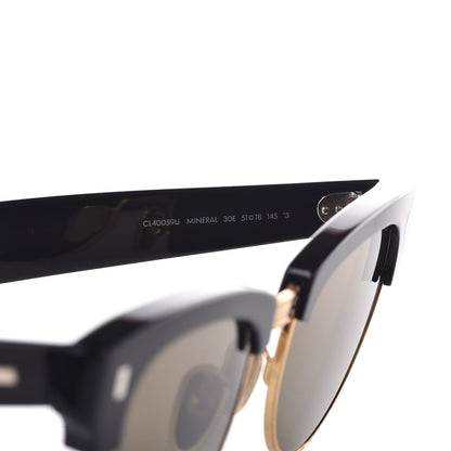 Celine Acetate Cat Eye Sunglasses CL40059U Black Gold 6 of 8
