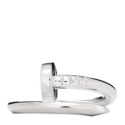 Cartier 18K White Gold Juste Un Clou Ring 50 5.25 1 of 5