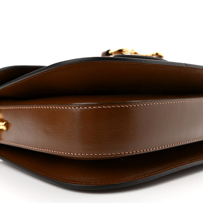 Gucci Azalea Calfskin Horsebit 1955 Shoulder Bag Brown Sugar 9 of 10