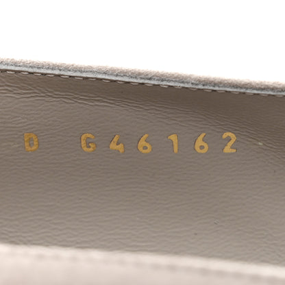 Chanel Suede Heart CC Loafers 40.5 Grey 8 of 9