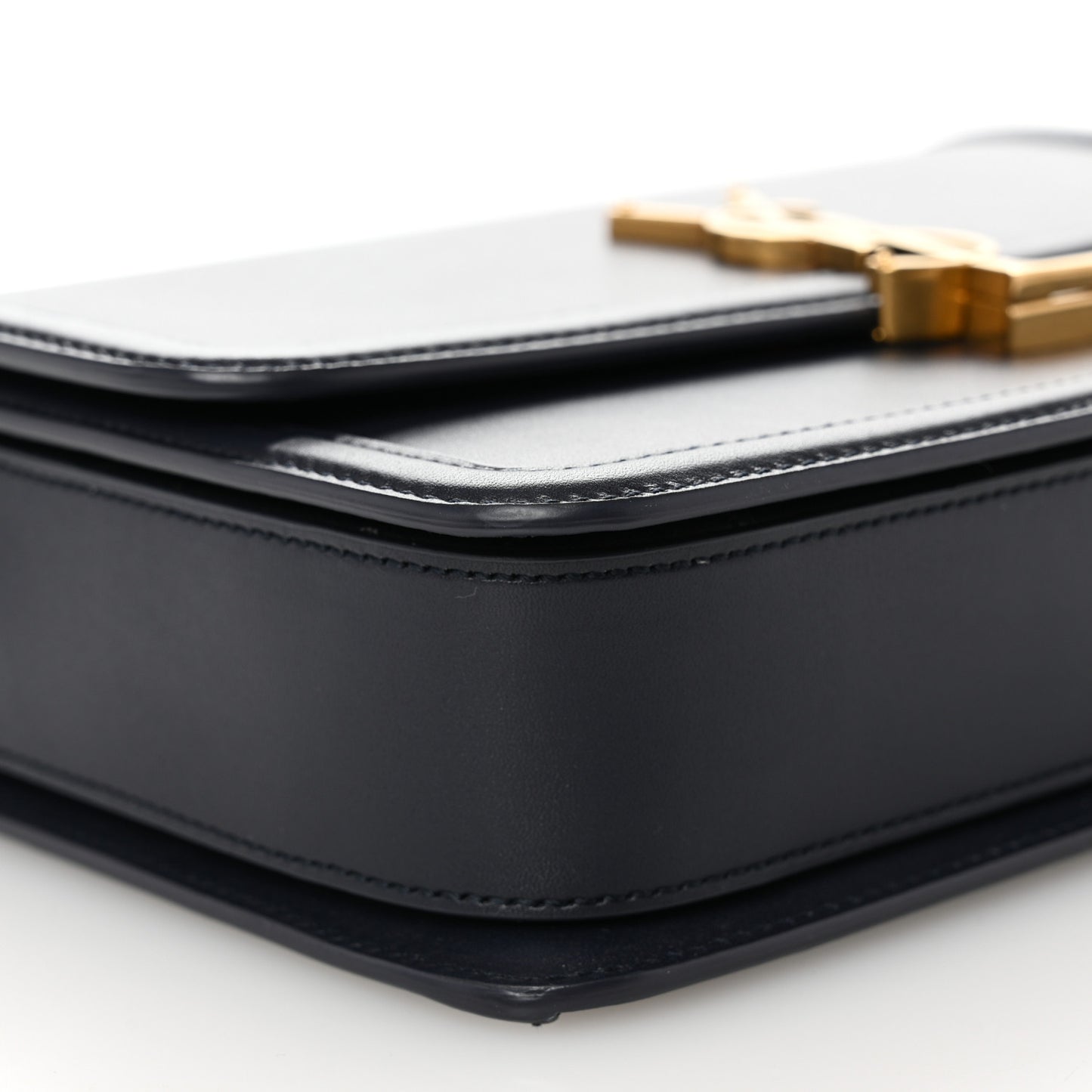 Box Calfskin Monogram Medium Solferino Satchel Deep Marine