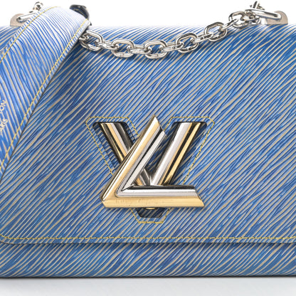 Louis Vuitton Epi Twist Shoulder Bag PM Denim Light 9 of 12