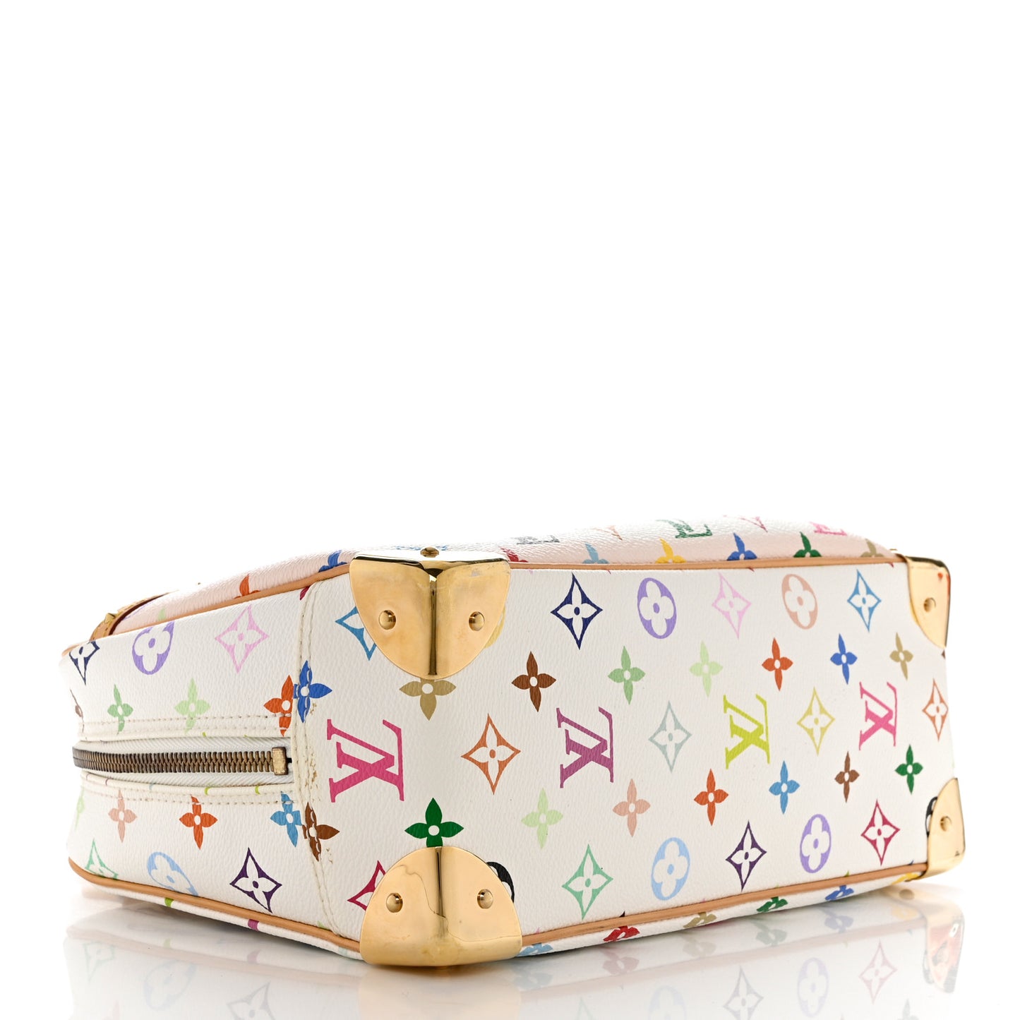 Monogram Multicolor Trouville White