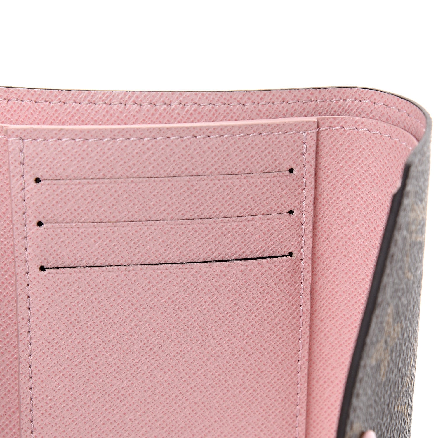 Louis Vuitton Monogram Victorine Wallet Rose Ballerine 8 of 9