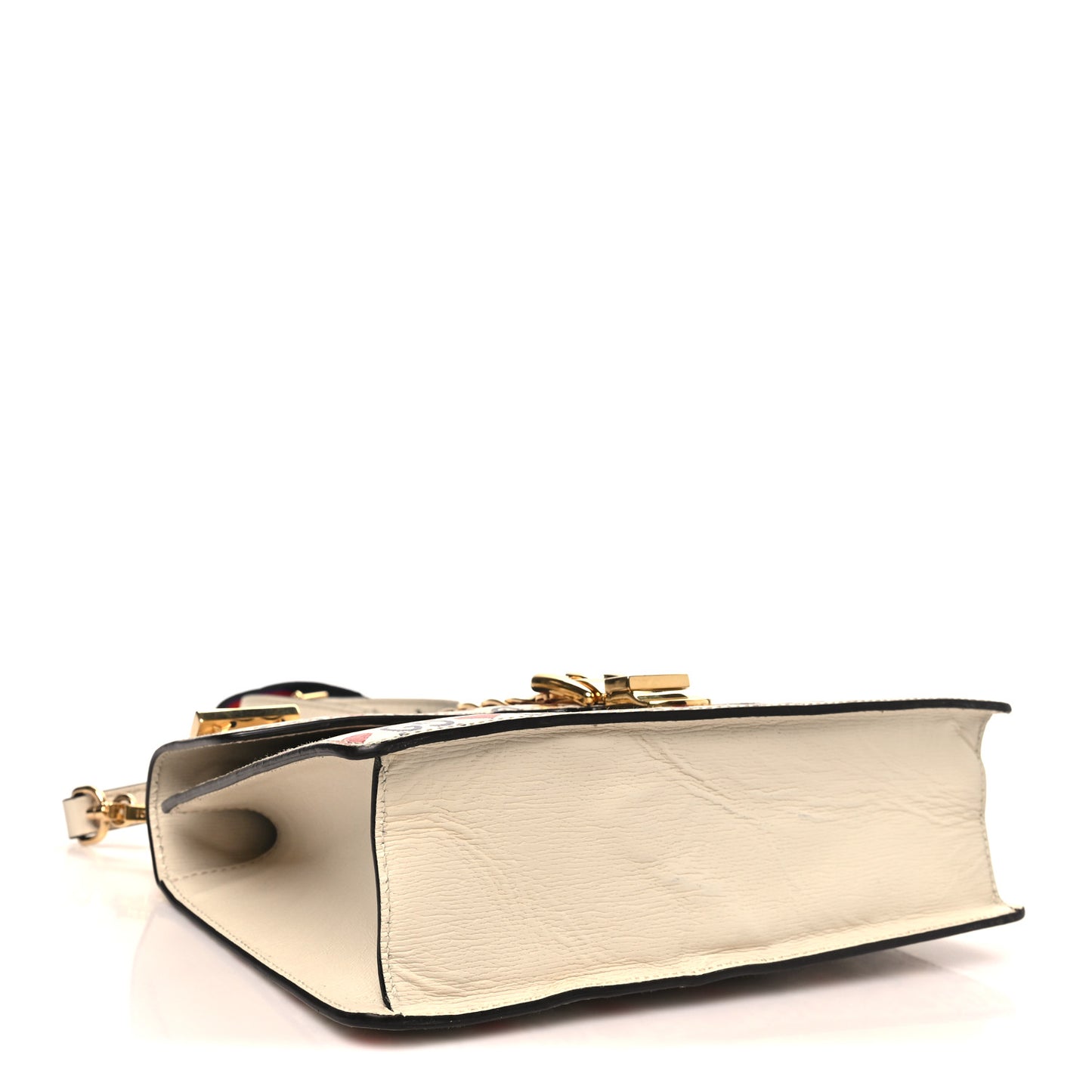 Calfskin Valentine's Day Exclusive Small Sylvie Top Handle Bag Ivory