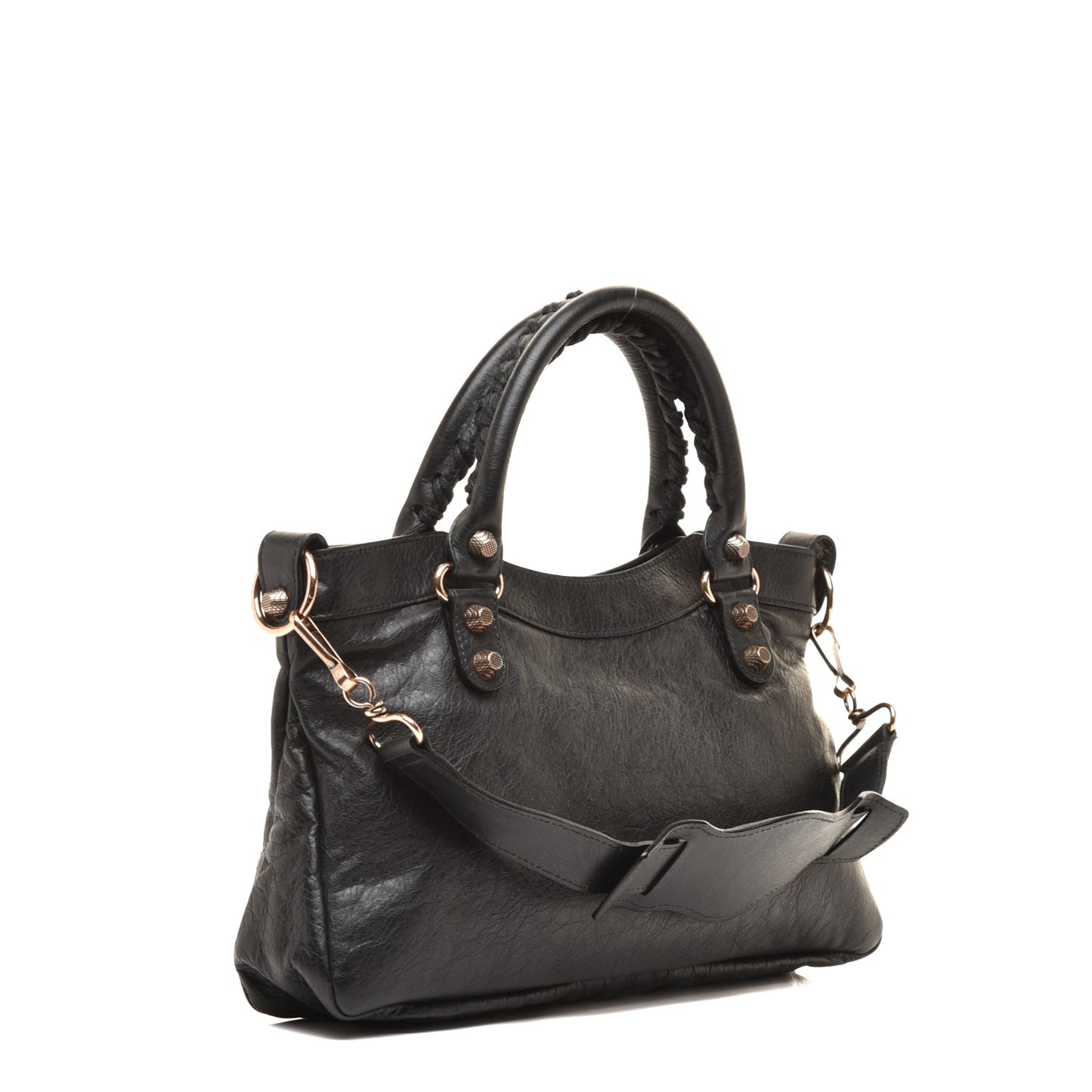 Agneau Giant 12 Rose Gold Hardware First Black
