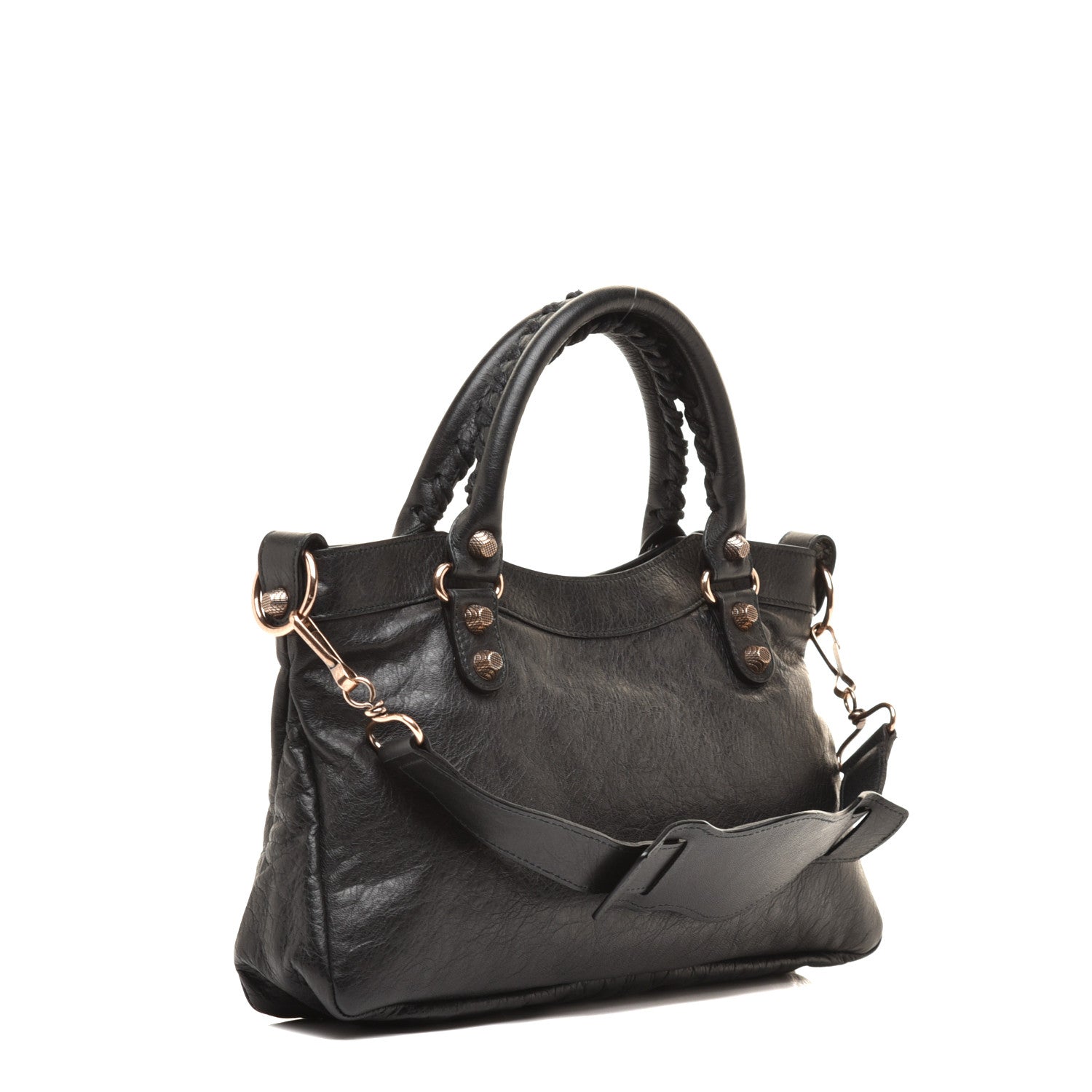 Balenciaga Agneau Giant 12 Rose Gold Hardware First Black 4 of 10