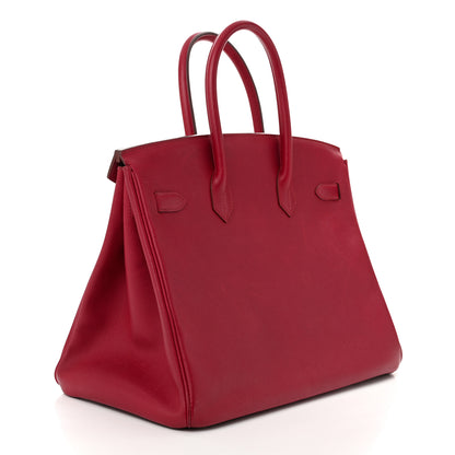 Hermes Epsom Birkin 35 Rubis 3 of 10