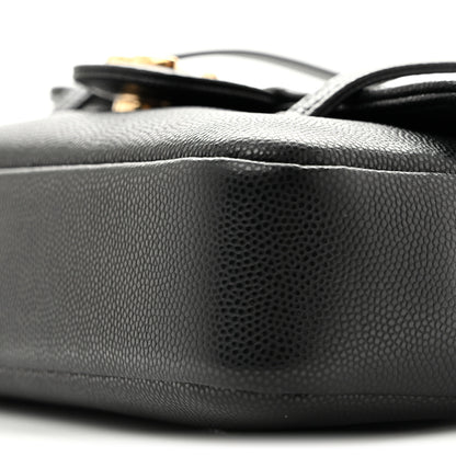Chanel Shiny Caviar Mini Preppy Coco Shoulder Bag Black 10 of 11