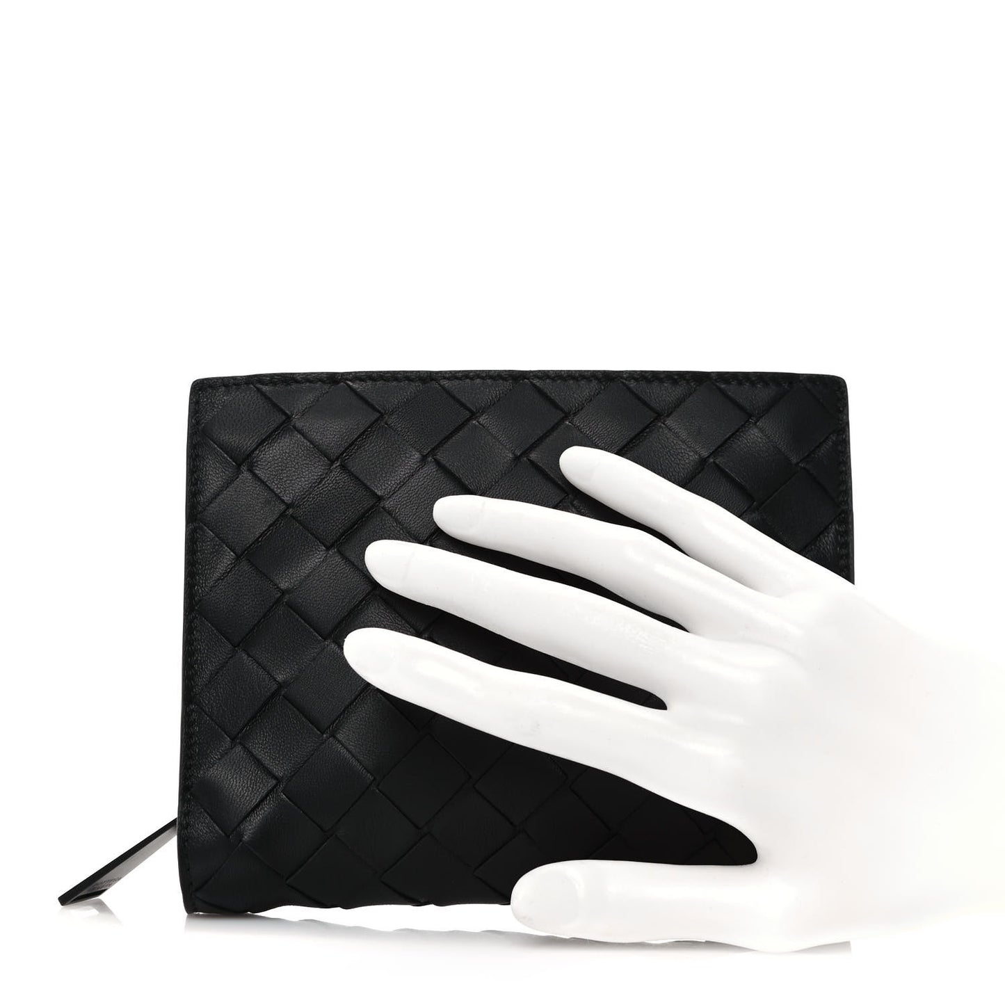Nylon Nappa Intrecciato Convertible Tote Khaki Black