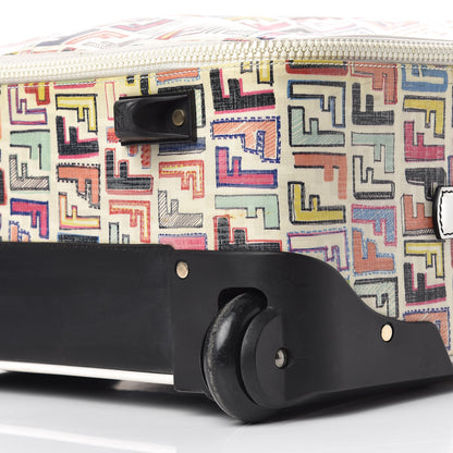 Fendi Zucca Spalmati FF Multicolor Carry On Luggage White Multicolor 9 of 13