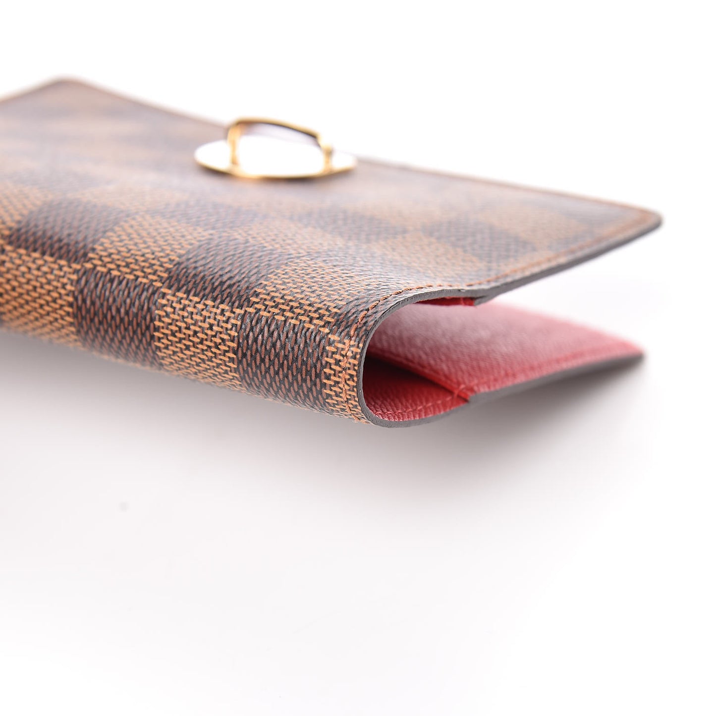 Damier Ebene Koala Small Ring Agenda Cover Red