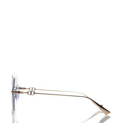 Christian Dior Acetate Metal Diorlink 2 Sunglasses Blue Gold 3 of 8