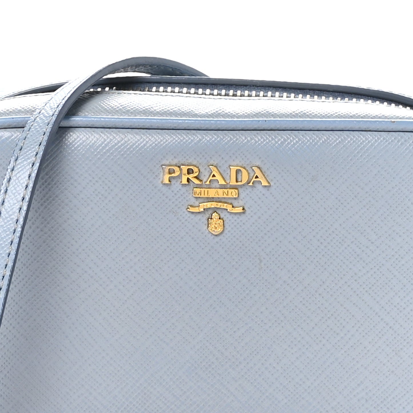 Saffiano Mini Camera Crossbody Bag Astrale