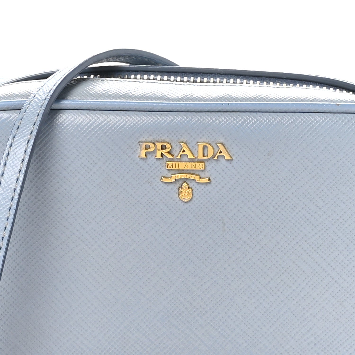 Prada Saffiano Mini Camera Crossbody Bag Astrale 7 of 10
