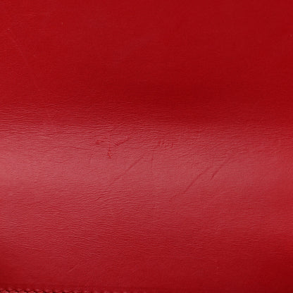 Alexander McQueen Calfskin Jeweled Knuckle Satchel Red 11 of 12