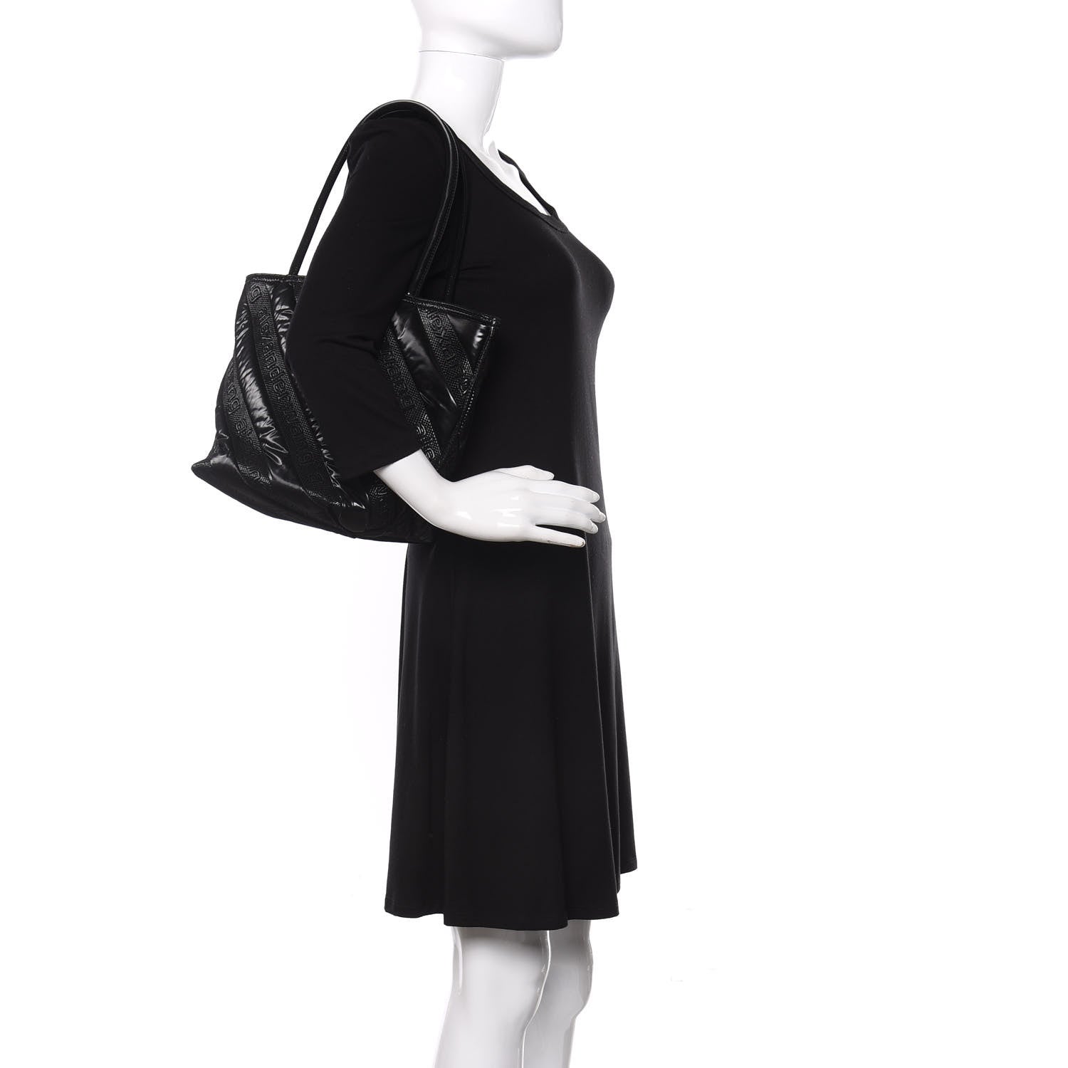 Alexander Wang Nylon Quilted Roxy Tote Black 2 of 12