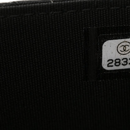 Chanel Lambskin Quilted Infinity Wallet On Chain WOC Black 8 of 14