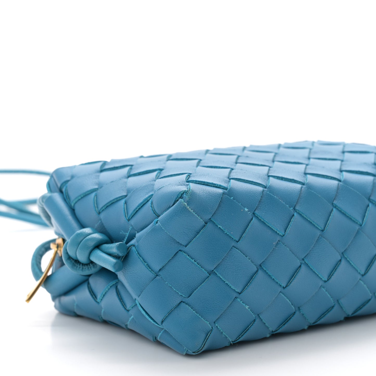 Nappa Intrecciato Mini Loop Camera Bag Blueprint
