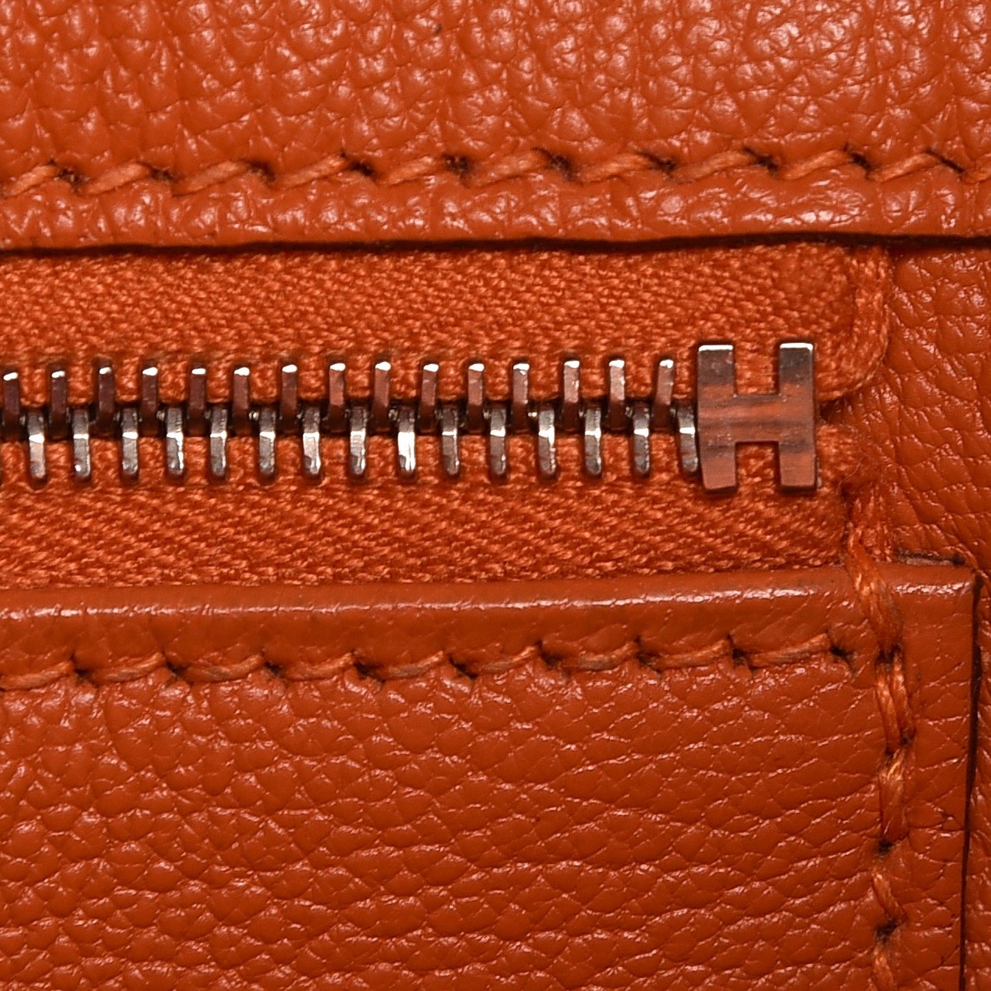 Togo Birkin 35 Orange