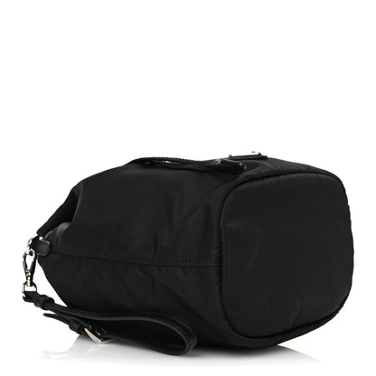 Prada Re-Nylon Vela Drawstring Wristlet Pouch Black 4 of 11