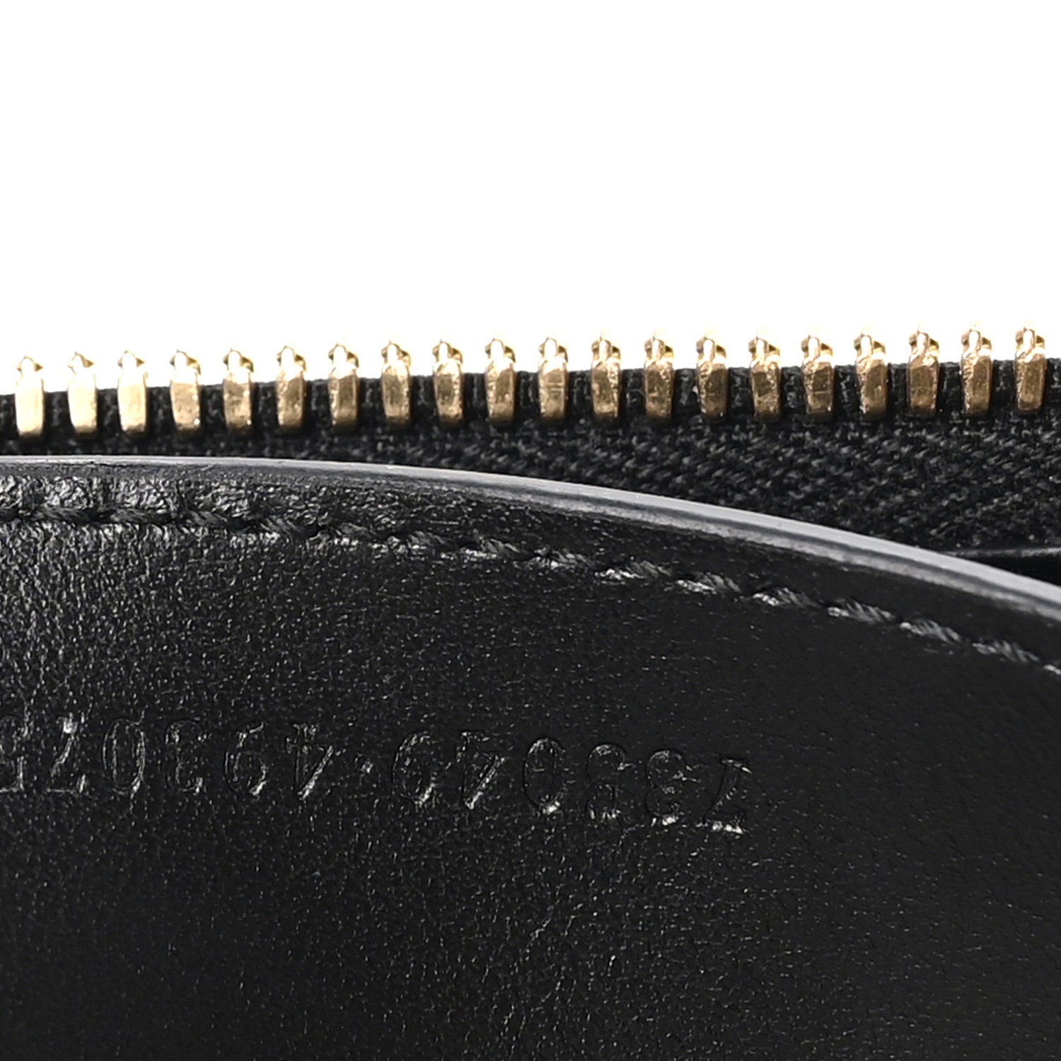 Gucci Calfskin GG Matelasse Chain Handbag Black Natural 5 of 10