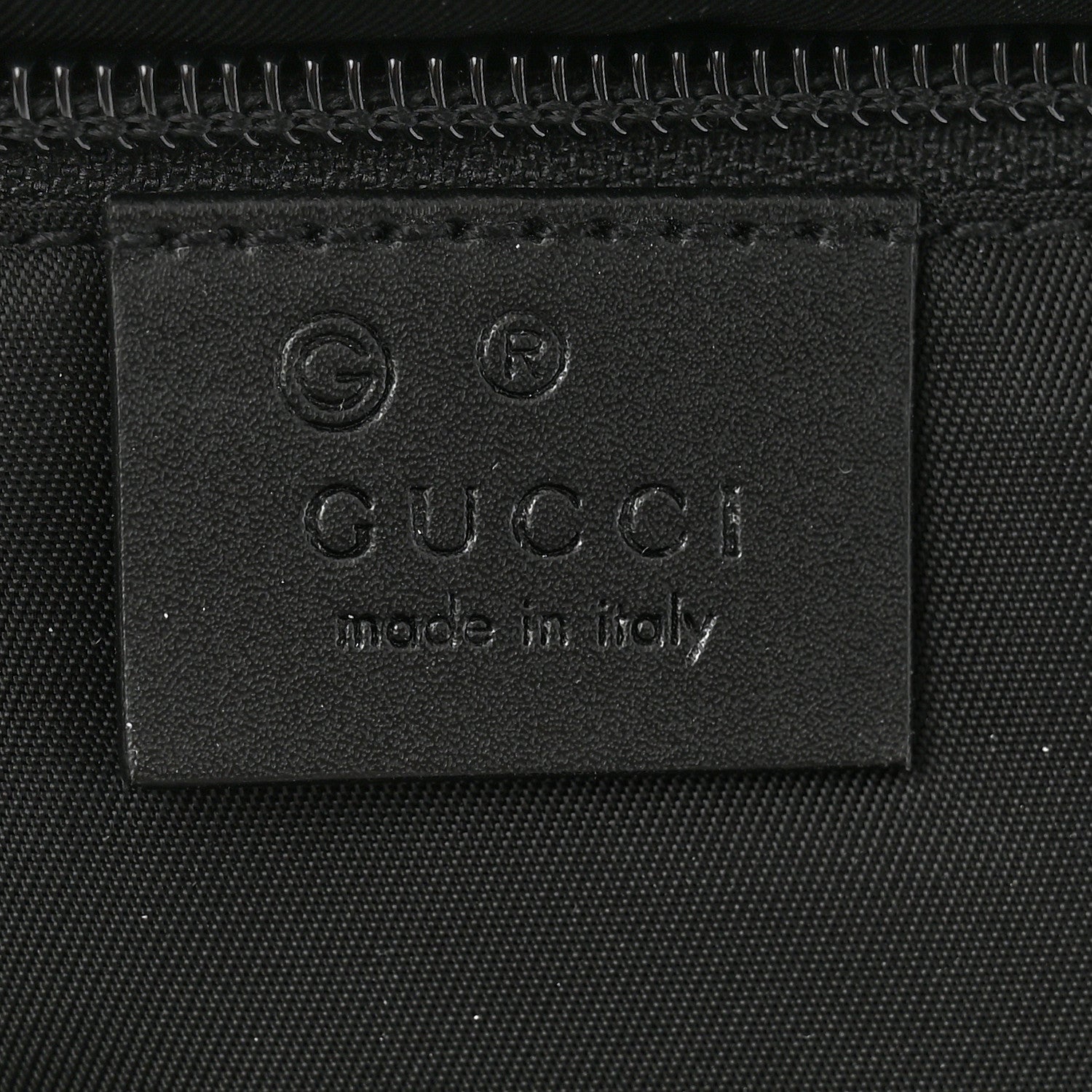 Gucci Techno Canvas Appia Calfskin Web Tote Backpack Black 6 of 12