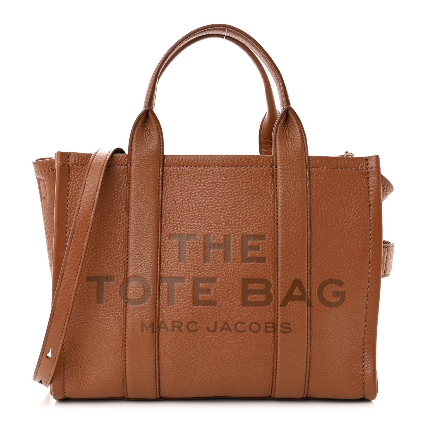 Grained Calfskin Medium The Tote Bag Argan Oil