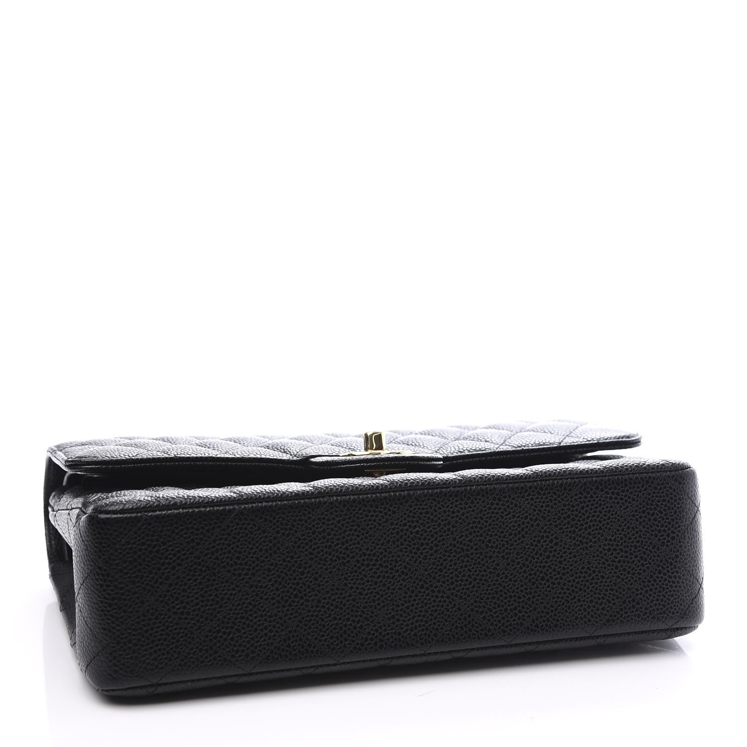 Chanel Caviar Quilted Medium Double Flap Black 3 of 10