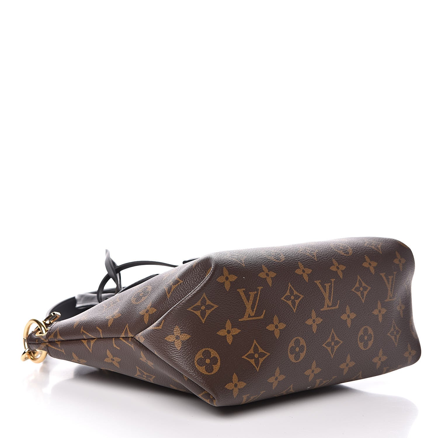 Louis Vuitton Monogram Flower Zipped Tote PM Black 4 of 10