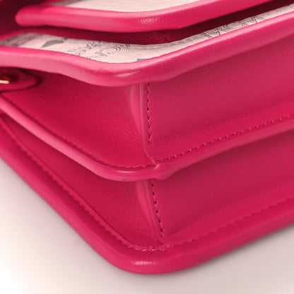 MCM Visetos Mini Patricia Satchel Pink 7 of 8