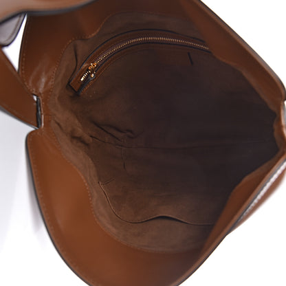 Gucci Boarded Plutone Calfskin Medium Arli Shoulder Bag Nocciola 5 of 14