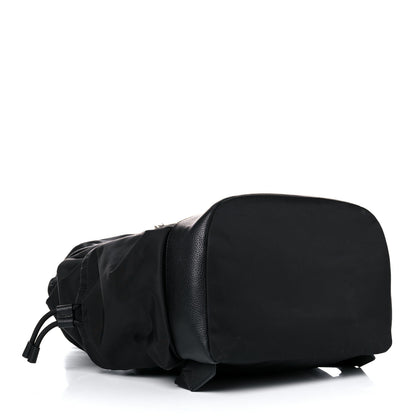 Burberry Nylon Grained Calfskin Watson Diaper Bag Black 4 of 14