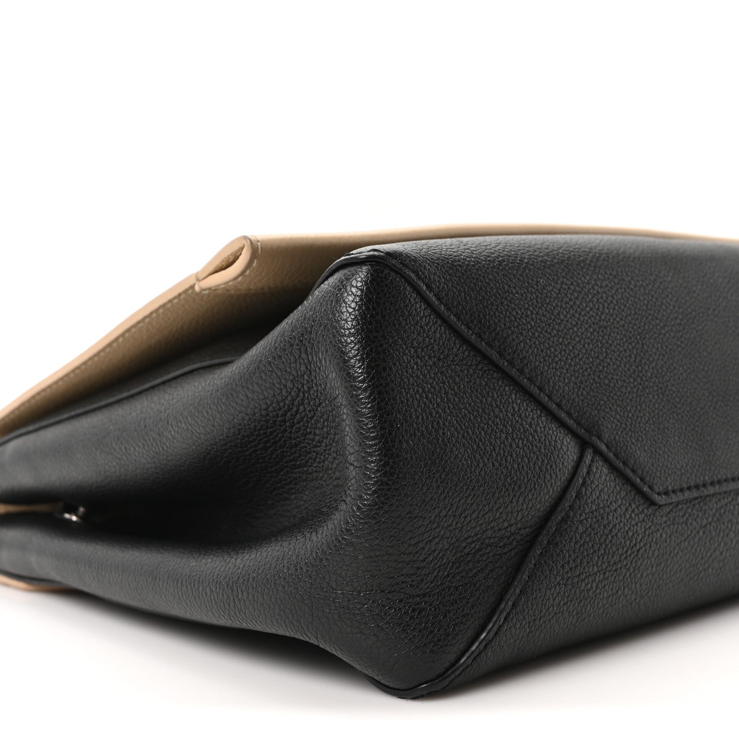 Louis Vuitton Soft Calfskin Lockme II Top Handle Vanille Black 8 of 9