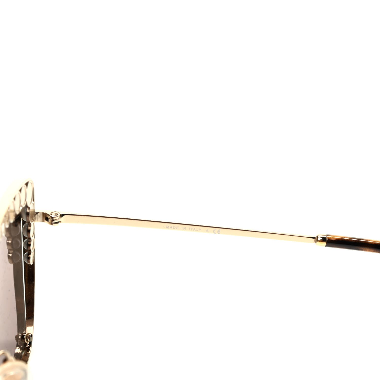 Chanel Square Frame Pearl Sunglasses 4235-H Dark Grey 5 of 6