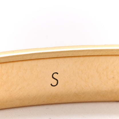 Louis Vuitton Brass Monogram Nanogram Bracelet S Gold 5 of 5