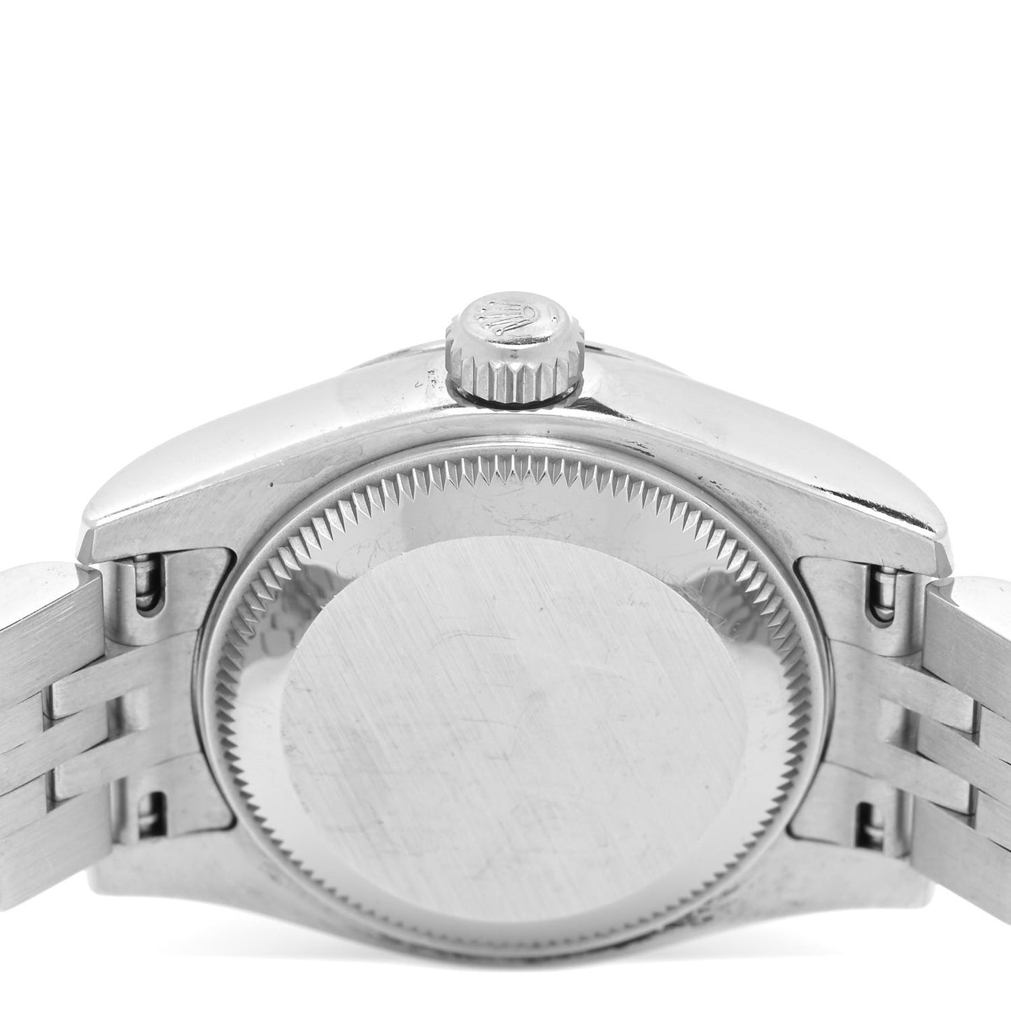 Stainless Steel 18K White Gold 26mm Oyster Perpetual Datejust Watch Silver Roman 179174