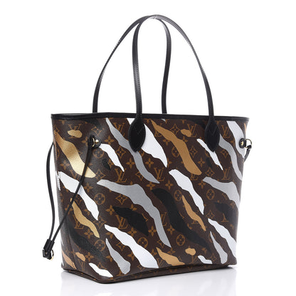 Louis Vuitton X LOL Monogram Neverfull MM Gold Silver 3 of 10