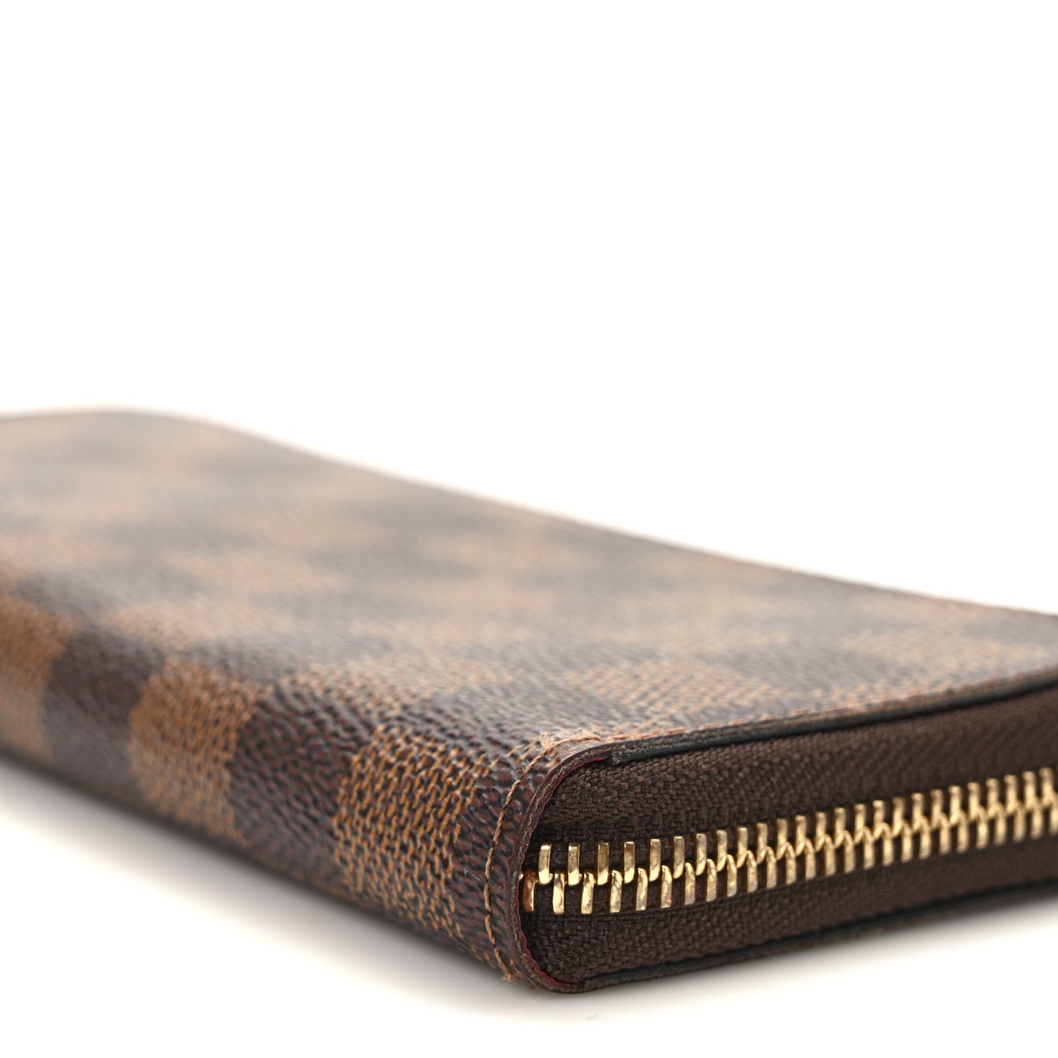 Louis Vuitton Damier Ebene Clemence Wallet Cherry 8 of 10