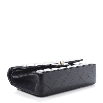 Chanel Lambskin Quilted Medium Double Flap Navy 4 of 13