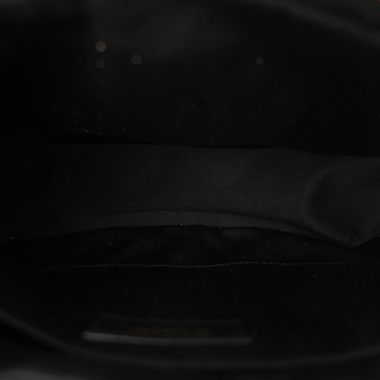 Saint Laurent Calfskin Matelasse Monogram Lou Camera Bag Dark Beige 5 of 10