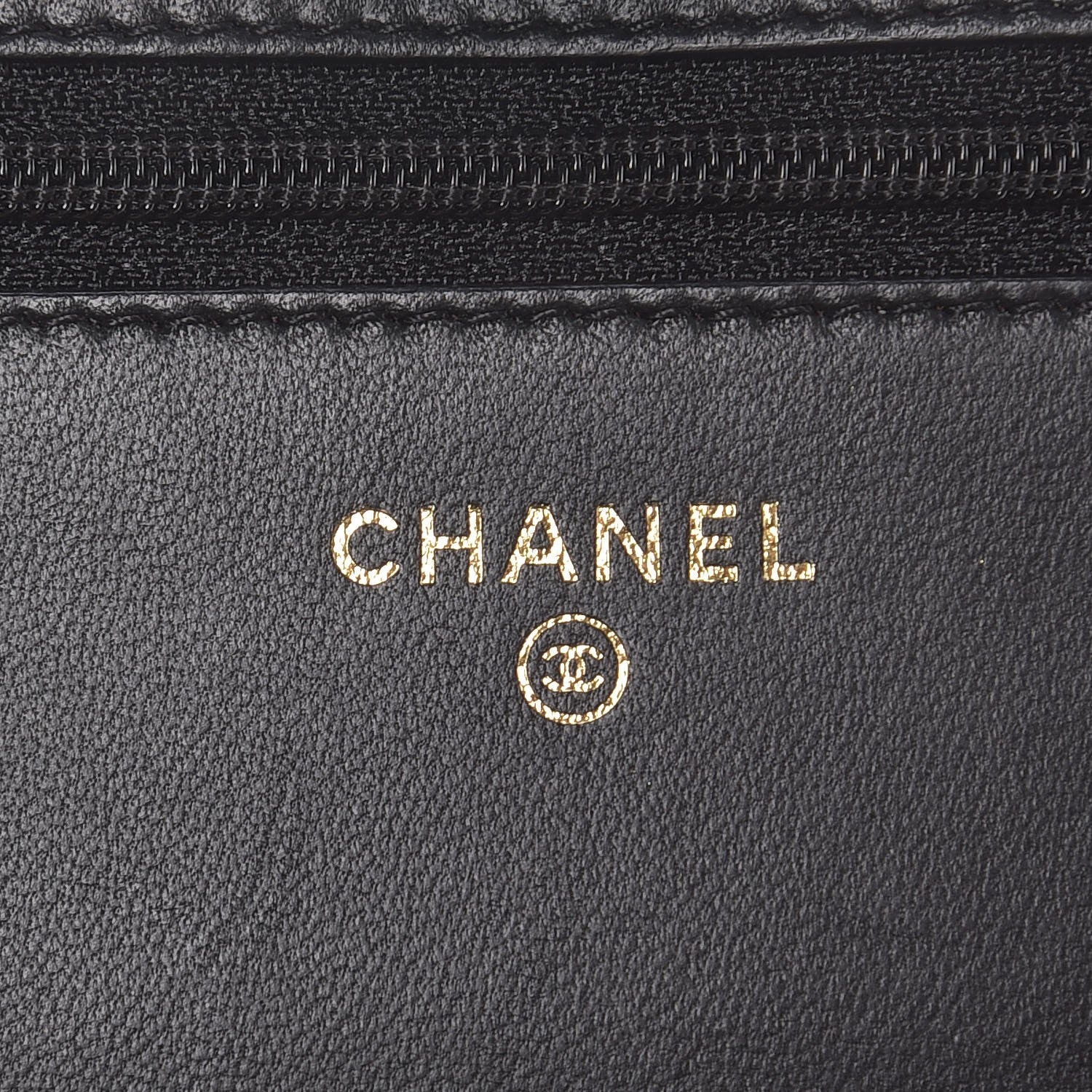 Chanel Lambskin Quilted Trendy CC Wallet On Chain WOC Black 7 of 11